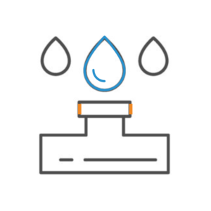Drain Cleaning - A Drainage Company - Icon showing drain cleaning