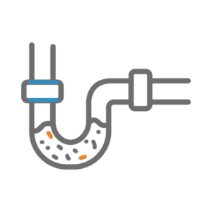 deep rooted drain unblocking - a drainage company - drain icon