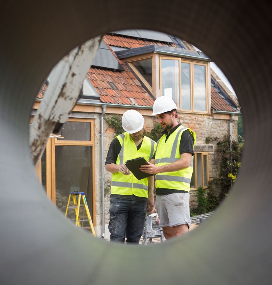 Drain Mapping Services - to drain engineers discuss how to map a drain - A Drainage Company